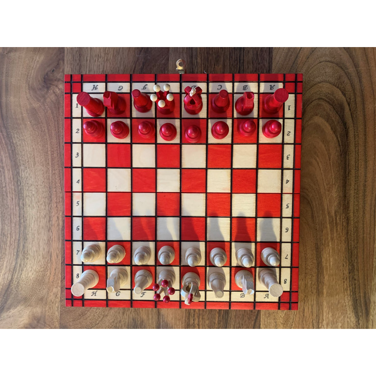 Összecsukható fa sakk 310*310 PL151